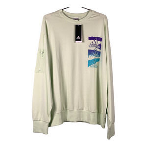Adidas Multi Sport‎ Unisex Almost Lime Sweatshirt Sz L